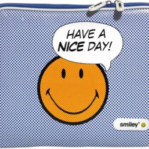 Smiley 13-inch sleeve, have a nice day/15 inch multi colour