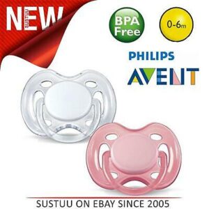 avent soother SCF178/26 free flow pink 0-6