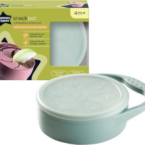 Tommee Tippee Collapsible Silicone Snack Pot assorted