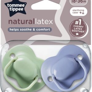 Tommee  2 X 18-36MCHERRY LATEX SOOTHER