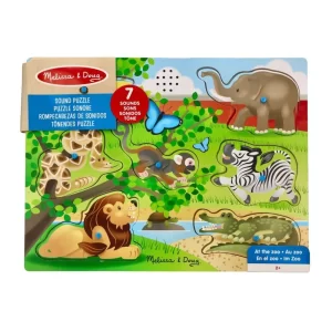 toy Melissa & Doug Sound Puzzle Asstorted 7peice