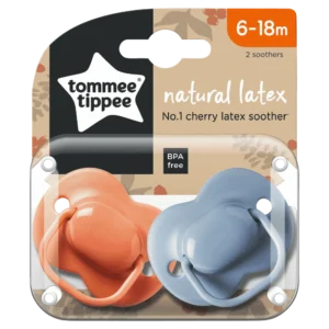 Tommee TIPPEE CHERRY SOOTHER 6-18M 2PK