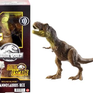 Jurassic World Toys 12-in Dinosaur Figure, Strike & Chomp Action, Sounds, Movable Joints, Great Gift for Ages 4 Years Old & Up/no amazon